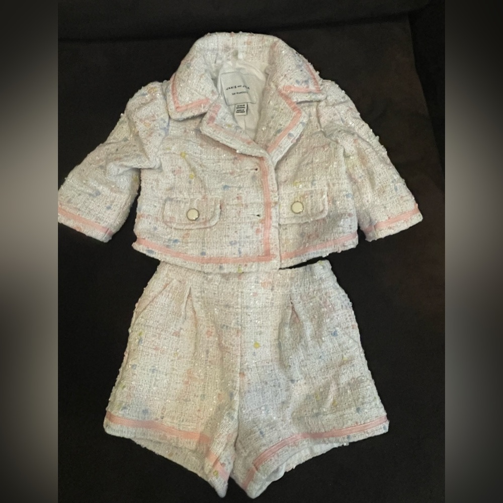 Janie and Jack Tweed Outfit